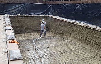 Gunitado de piscinas